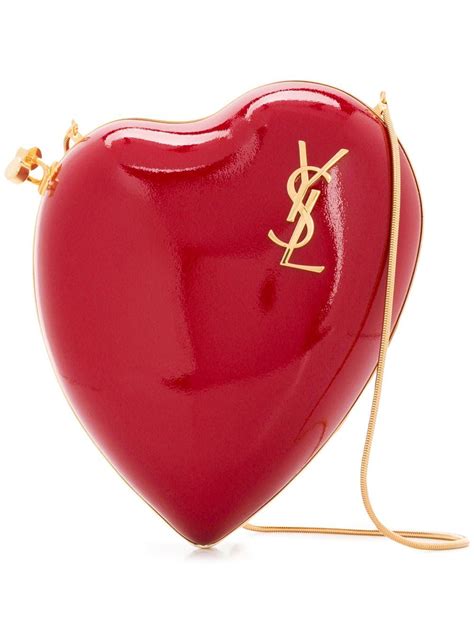 ysl bag heart